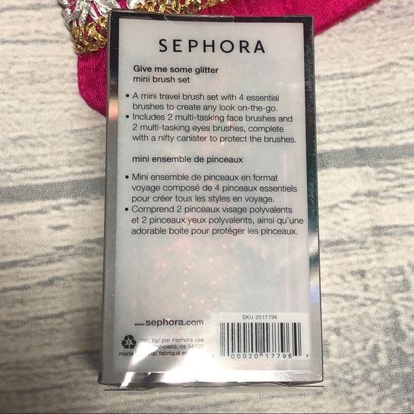 🆕 Sephora Give Me Some Glitter Mini Brush Set 🆕 - Picture 7 of 7